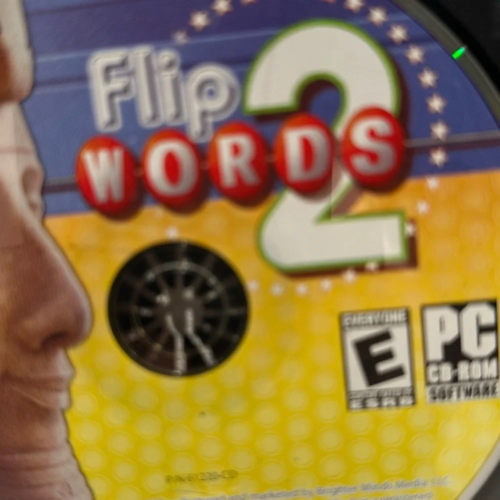 Used Brighter Minds Media Flip Words 2 PC CD-ROM Software.